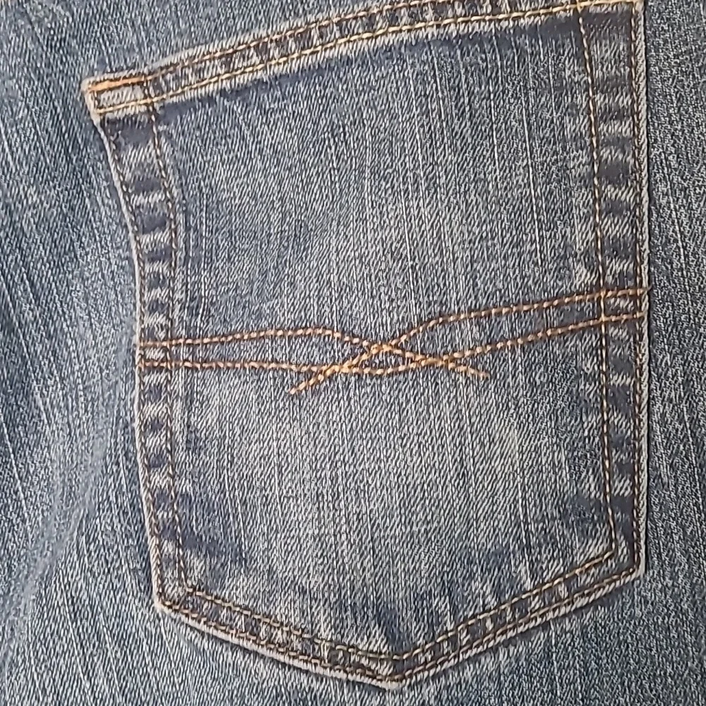 Classic Levi Signature S51 Straight Leg Mens denim blue Jeans 38 x 30